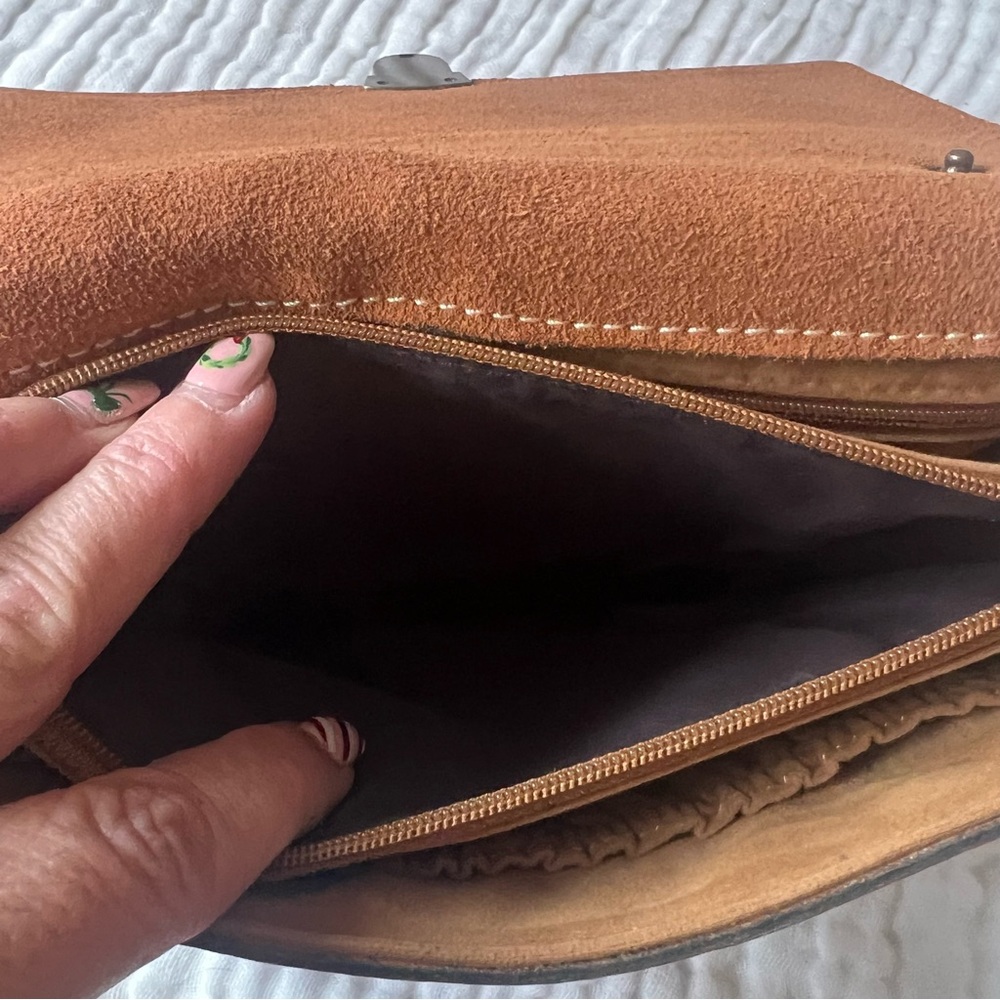 PATRICIA NASH Lanza Crossbody LEATHER‎ WRISTLET - Picture 8 of 10